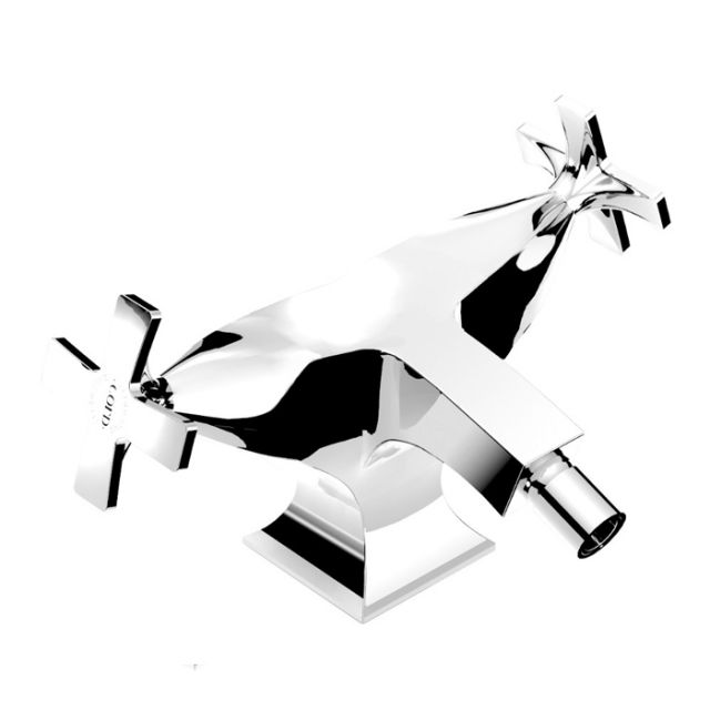 Zucchetti Nude ZB1315-Zucchetti-Chrome Bidetmischer